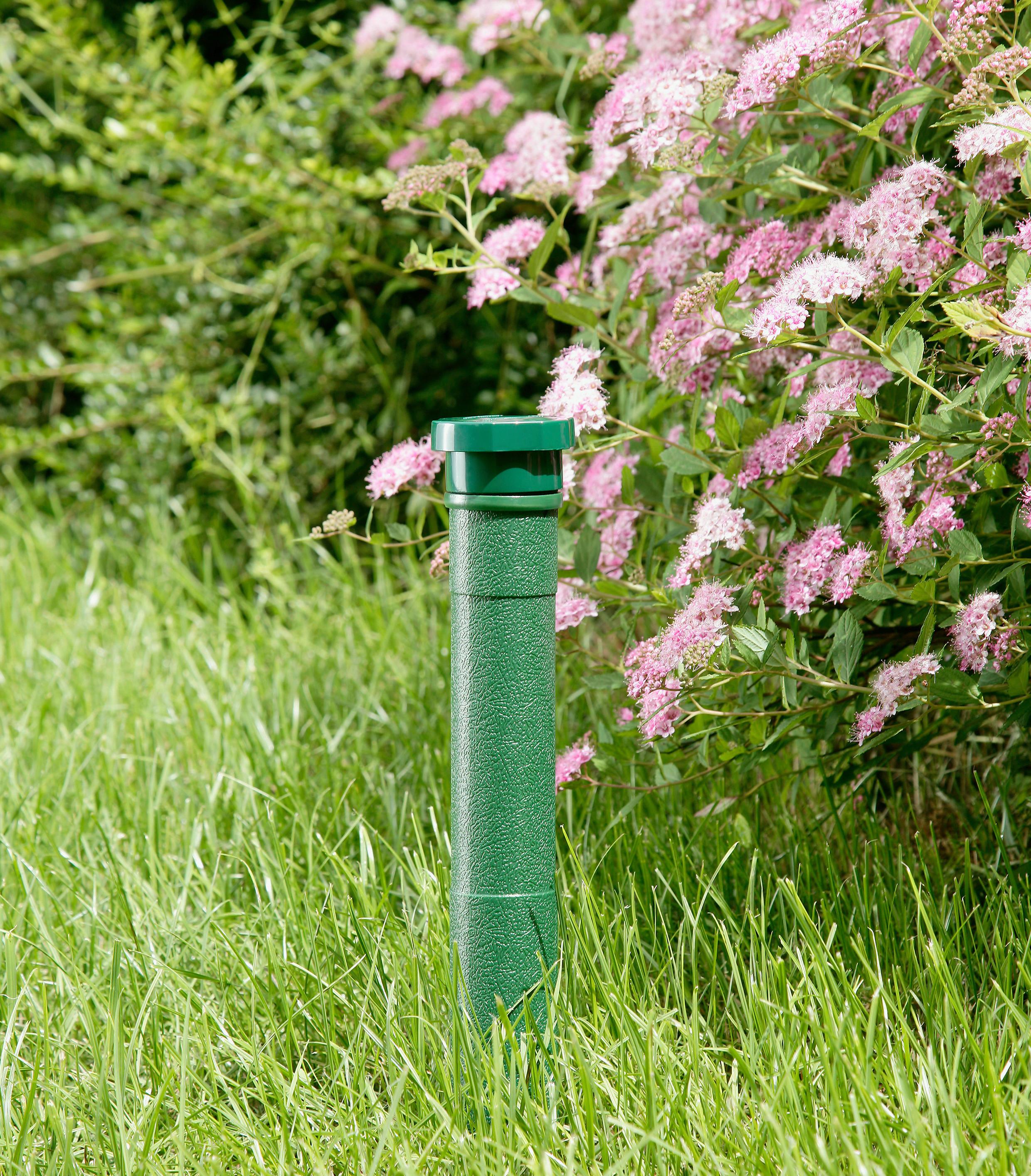 Ultraschall-tiervertreiber Wühlmaus Vertreiber Bat 3 Star - Alufarben/Grün, Basics, Kunststoff (12,5cm)