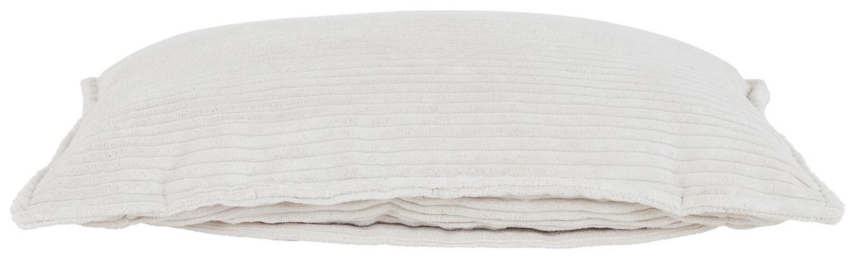 Zierkissen Lea 62x47 Cm Polyester Beige Mit Zipp - Beige, KONVENTIONELL, Textil (62/47cm) - Luca Bessoni