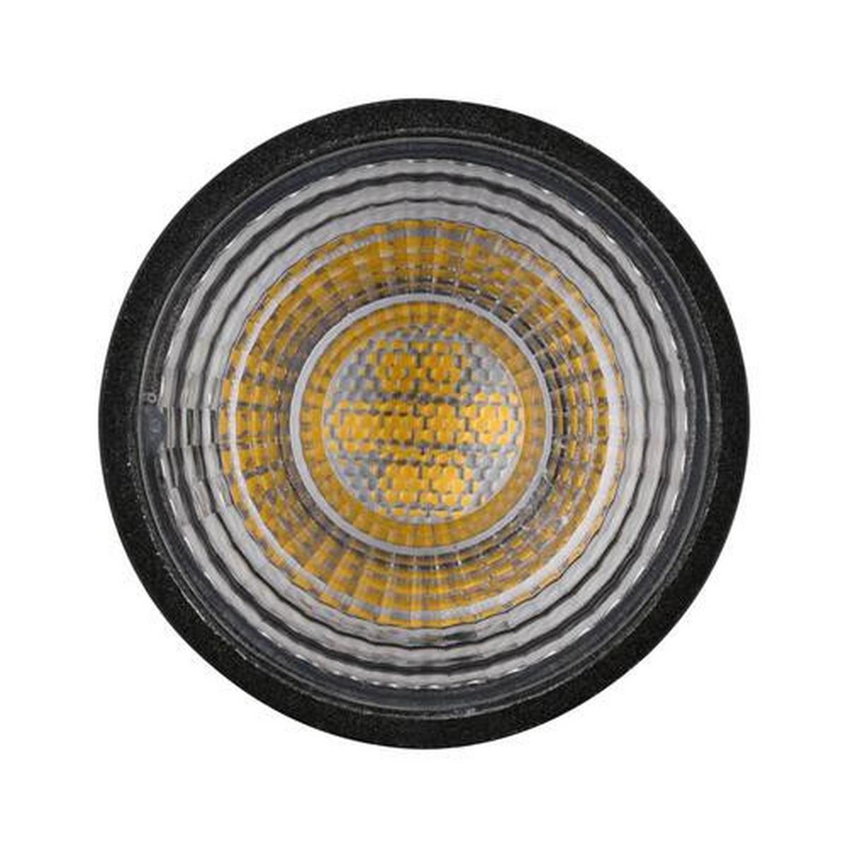 LED-Lampe 28754 Gu10, 7 W, 460 lm, Tageslichtweiß, dimmbar - Schwarz, Design (5,1/5,4cm) - Paulmann