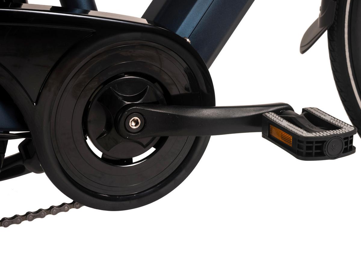 E-cityfahrrad 28 Zoll Blau - Blau, MODERN, Metall (180/70/100cm)