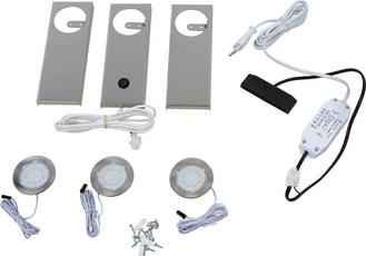 3-fach Unterbauleuchten-Set mit LED 3-fach Unterbauleuchten-Set mit LED