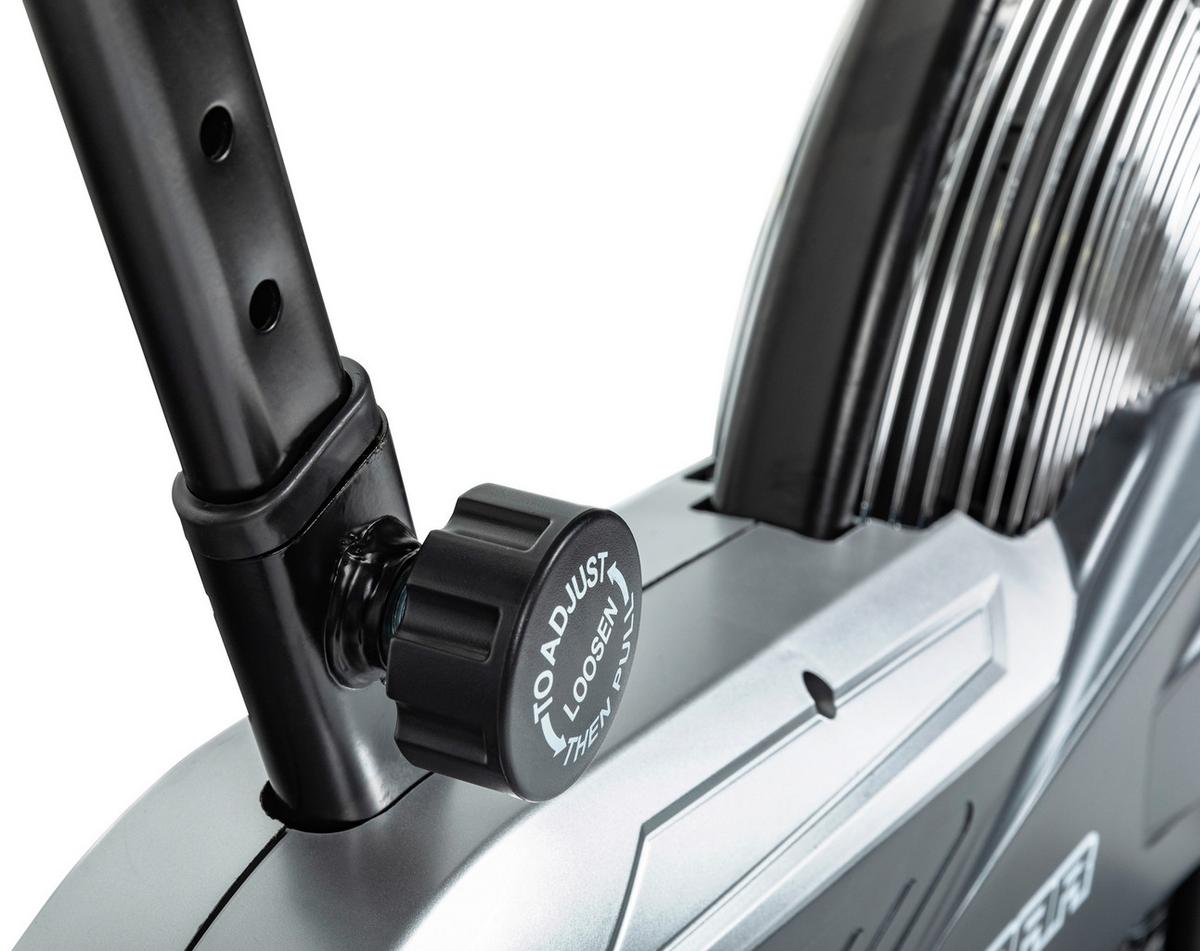 Heimtrainer Luftheimtrainer Lht 15 - Schwarz/Grau, KONVENTIONELL, Metall (111/61/136cm)