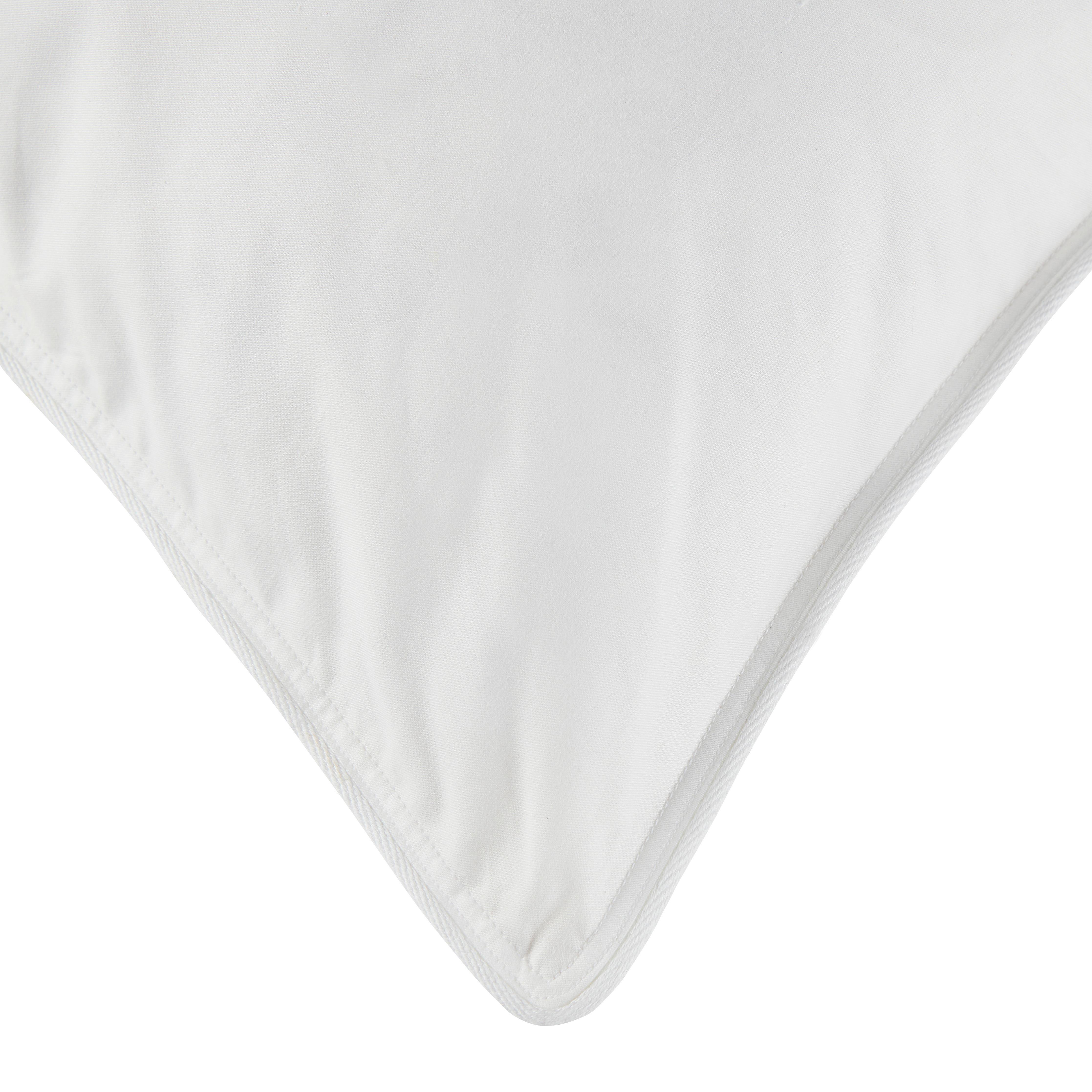 POLŠTÁŘ POD HLAVU Martha Luise, 40/80cm, bílá - bílá, textil (40/80cm) - Premium Living