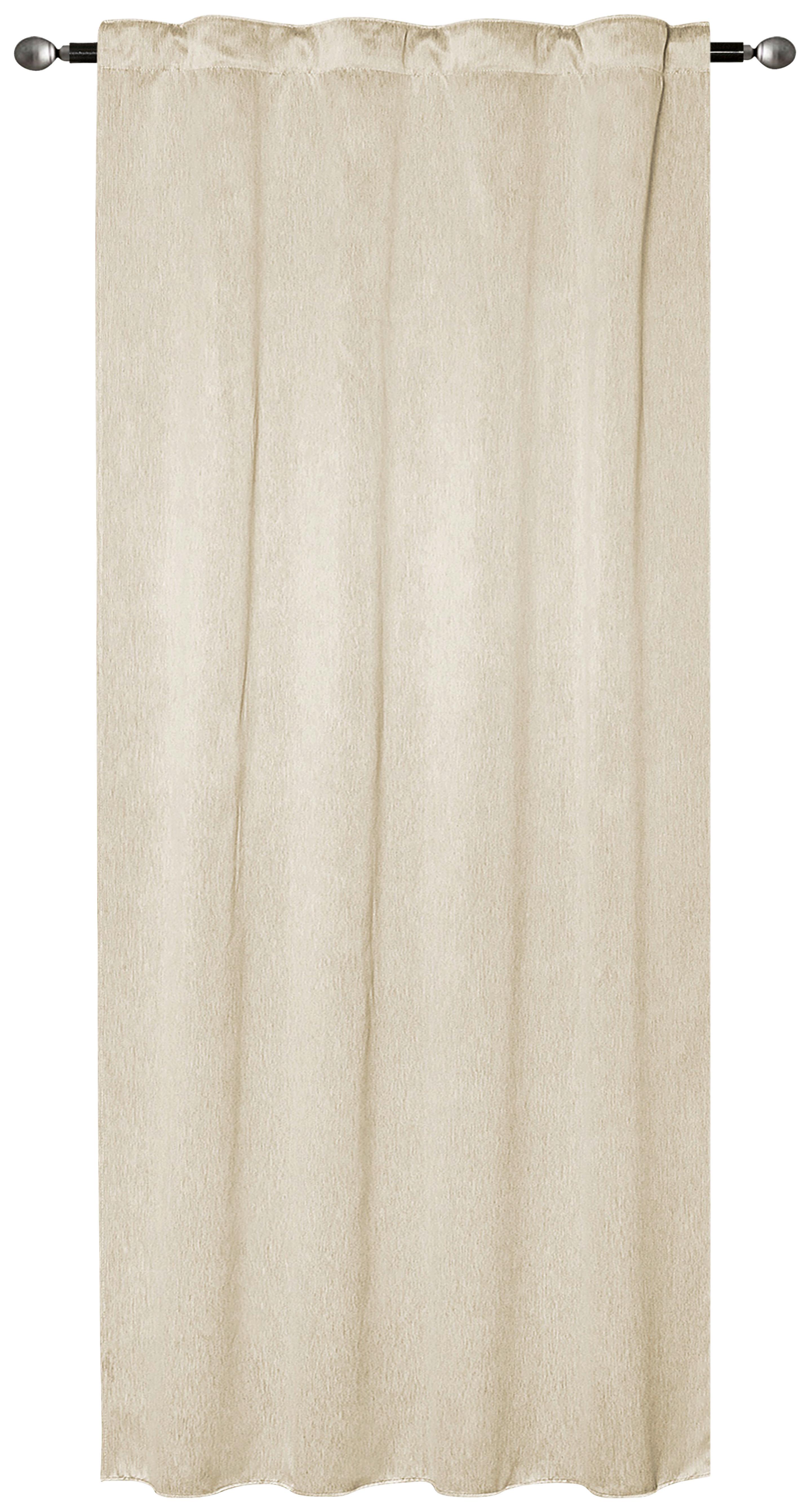 Verdunkelungsvorhang Mara - Beige, ROMANTIK / LANDHAUS, Textil (135/175cm) - James Wood