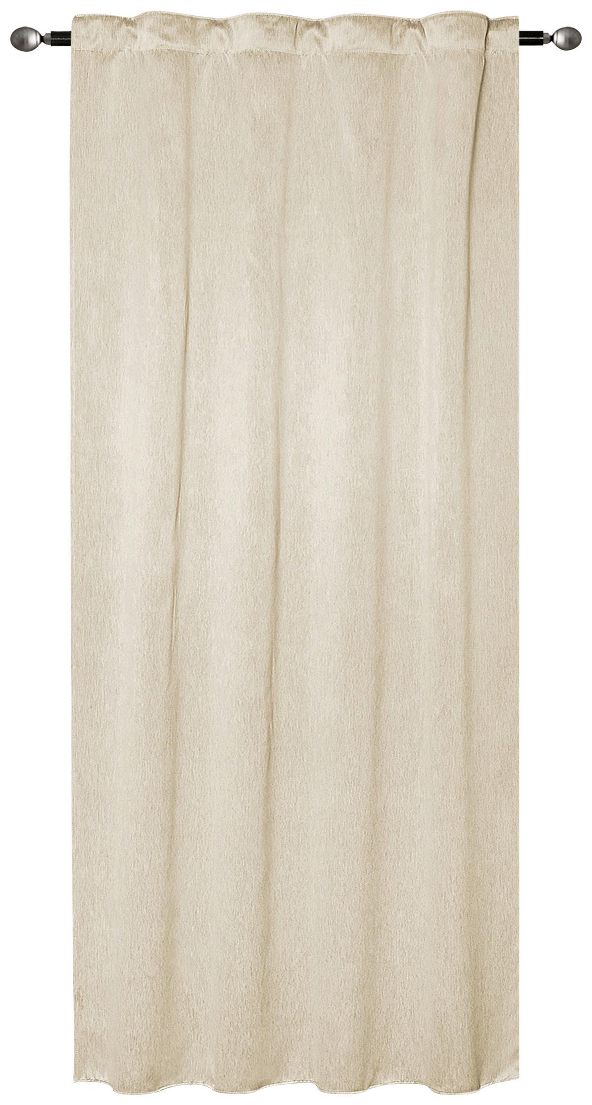 Sötétítőfüggöny Mara Kb. 135/175cm - bézs, Romantik / Landhaus, textil (135/175cm) - James Wood