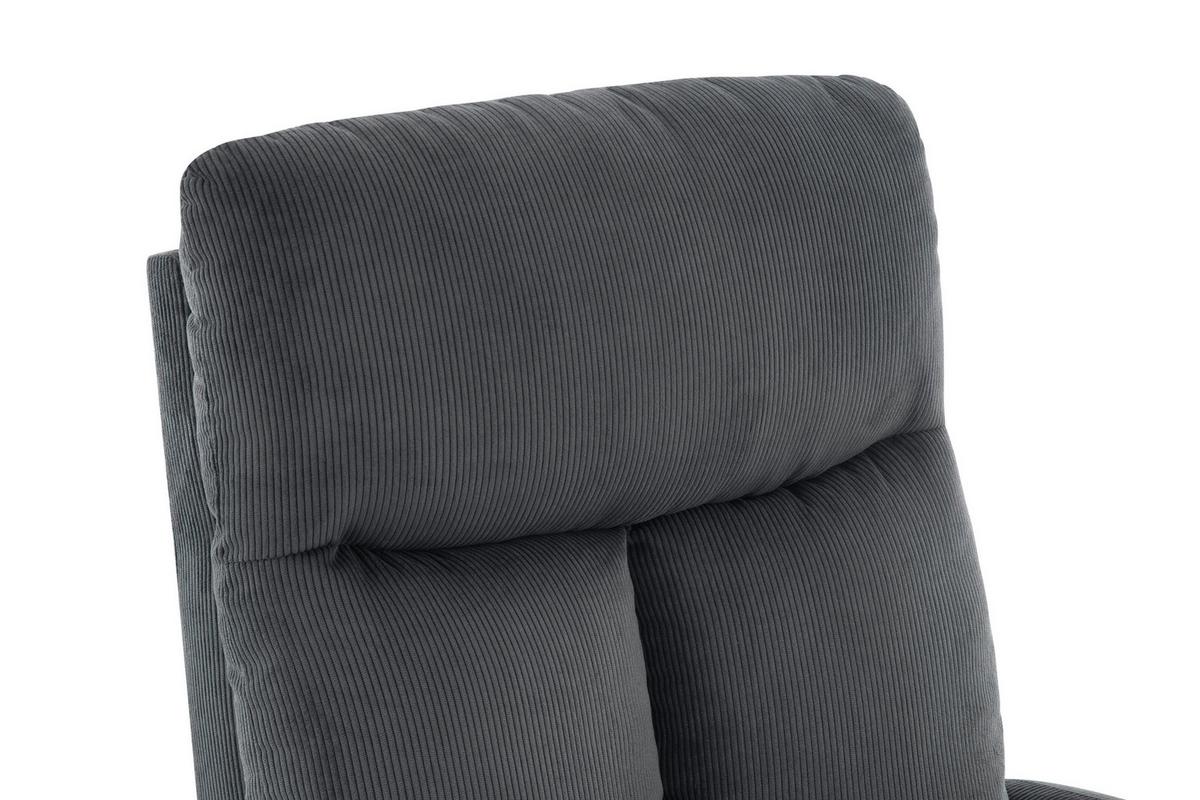 Fernsehsessel Helsinki Dunkelgrau, B: 69 Cm - Dunkelgrau, MODERN, Holz/Textil (69/101/88cm)