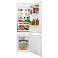 Kühl-gefrier-kombination Ekgcs 387 931 - Weiß, Basics, Glas/Metall (54/176,9/54cm) - Amica