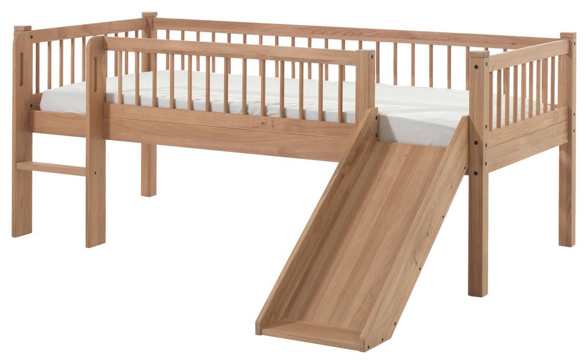 Spielbett Forrest Eichefarben 90x200cm - Eichefarben/Naturfarben, MODERN, Holz (90/200cm) - Vipack