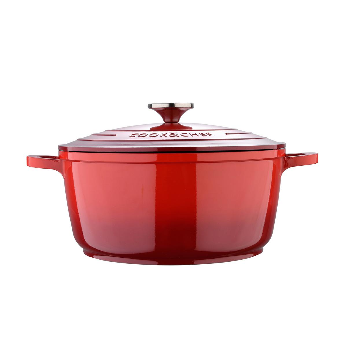kastrol ELISA - S - červená, Konvenční, kov (20/9cm) - Modern Living