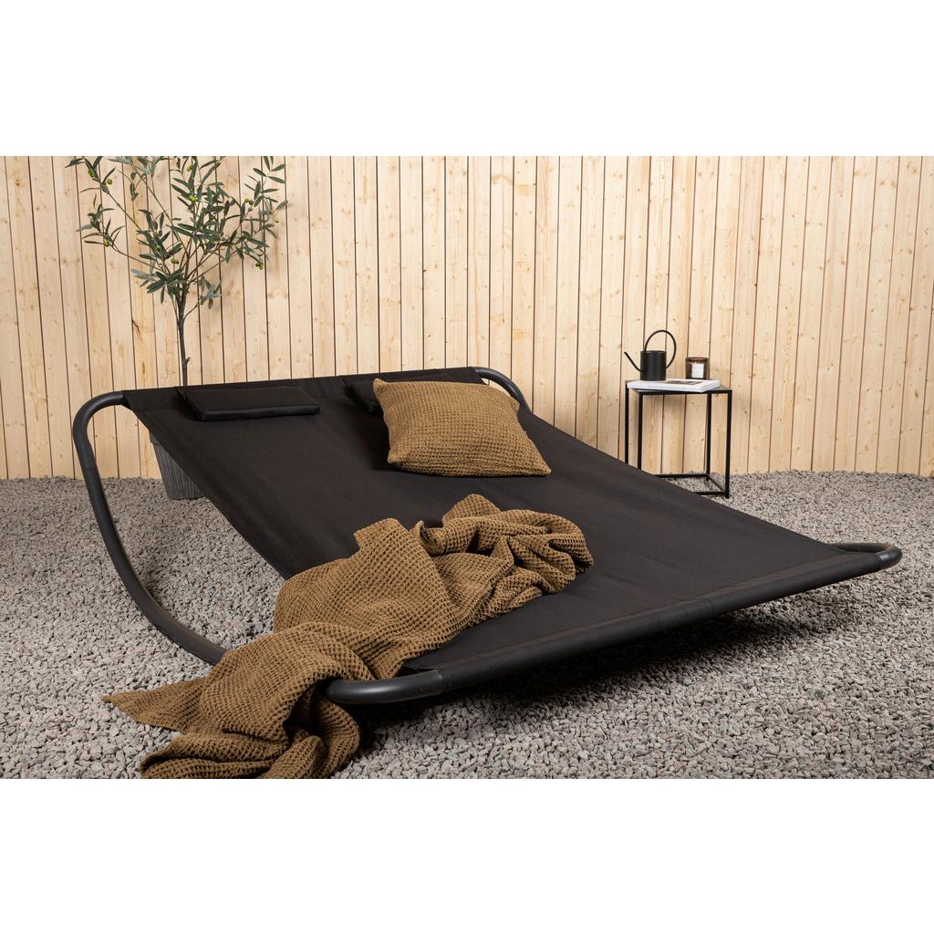 Doppel-Sonnenliege Gordo Metall/Textil