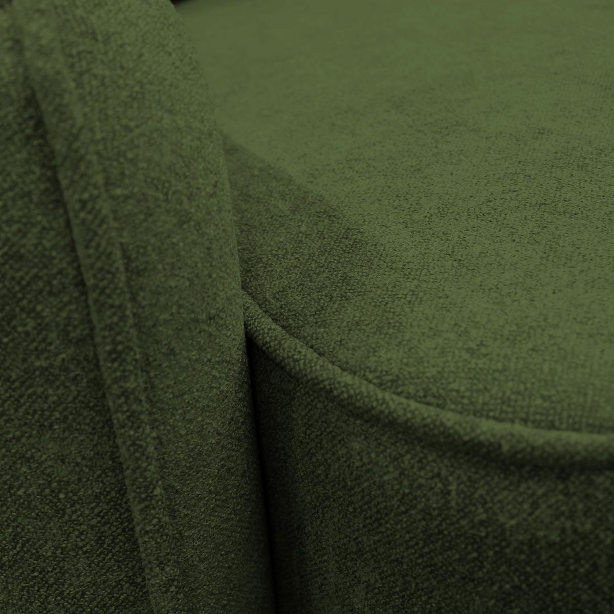 Ecksofa Fancy Grün 143x209 cm - Schwarz/Grün, Design, Textil (143/209cm) - MID.YOU