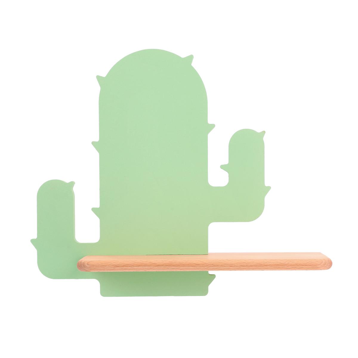 Kinderwandleuchte 21-00903 Cactus 1 - Grün, Basics, Holz/Holzwerkstoff (33/12/27.5cm)