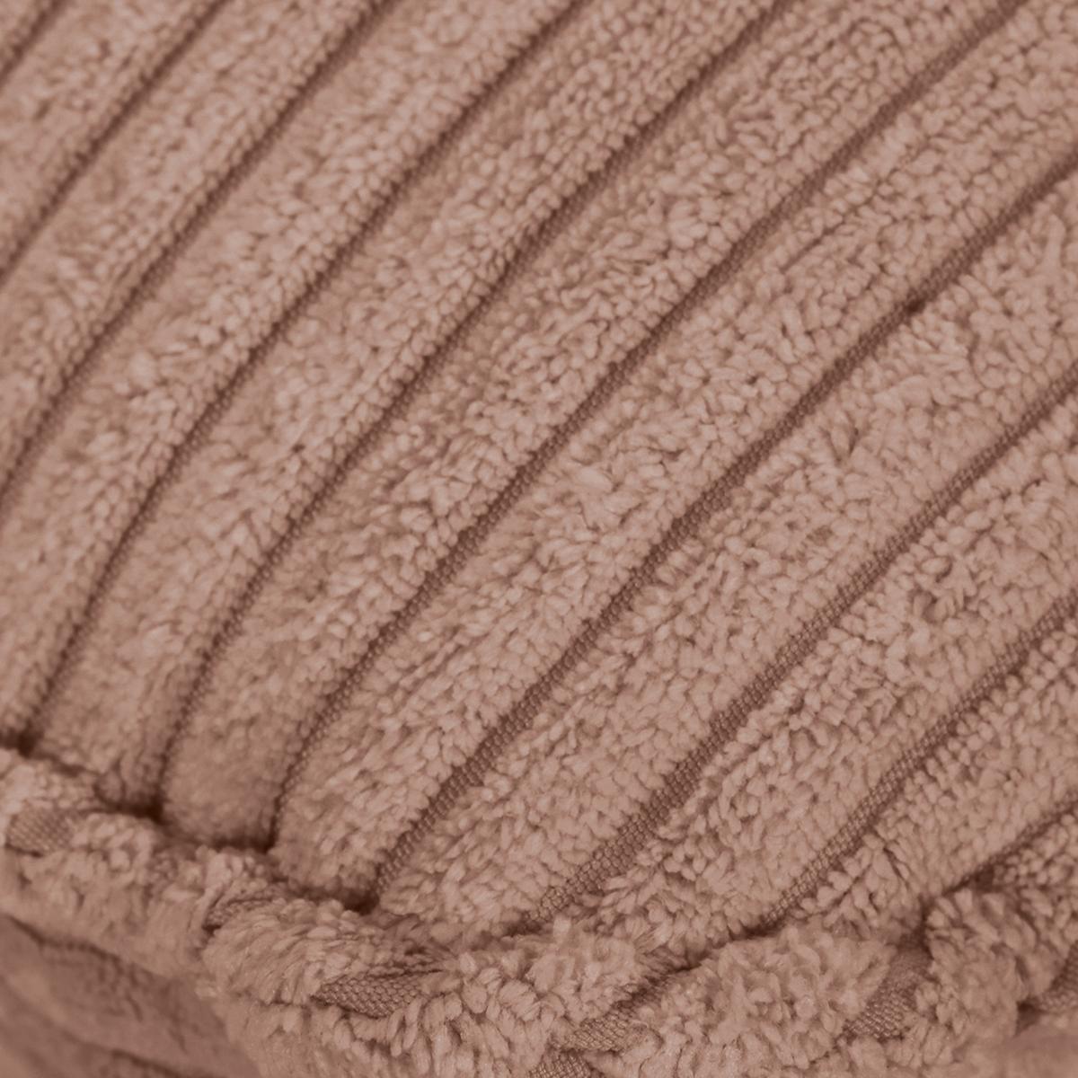 Hocker Lorris - Schwarz/Rosa, KONVENTIONELL, Textil (60/49/53cm) - MID.YOU