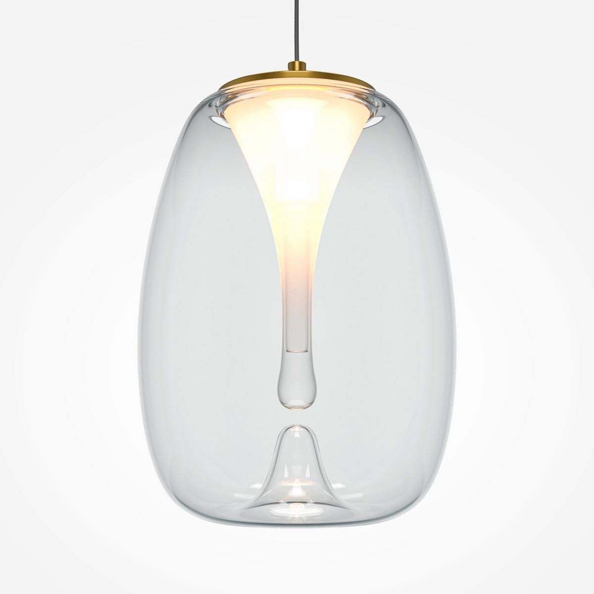 Pendelleuchte Splash - Goldfarben, MODERN, Metall (20/20cm) - MAYTONI