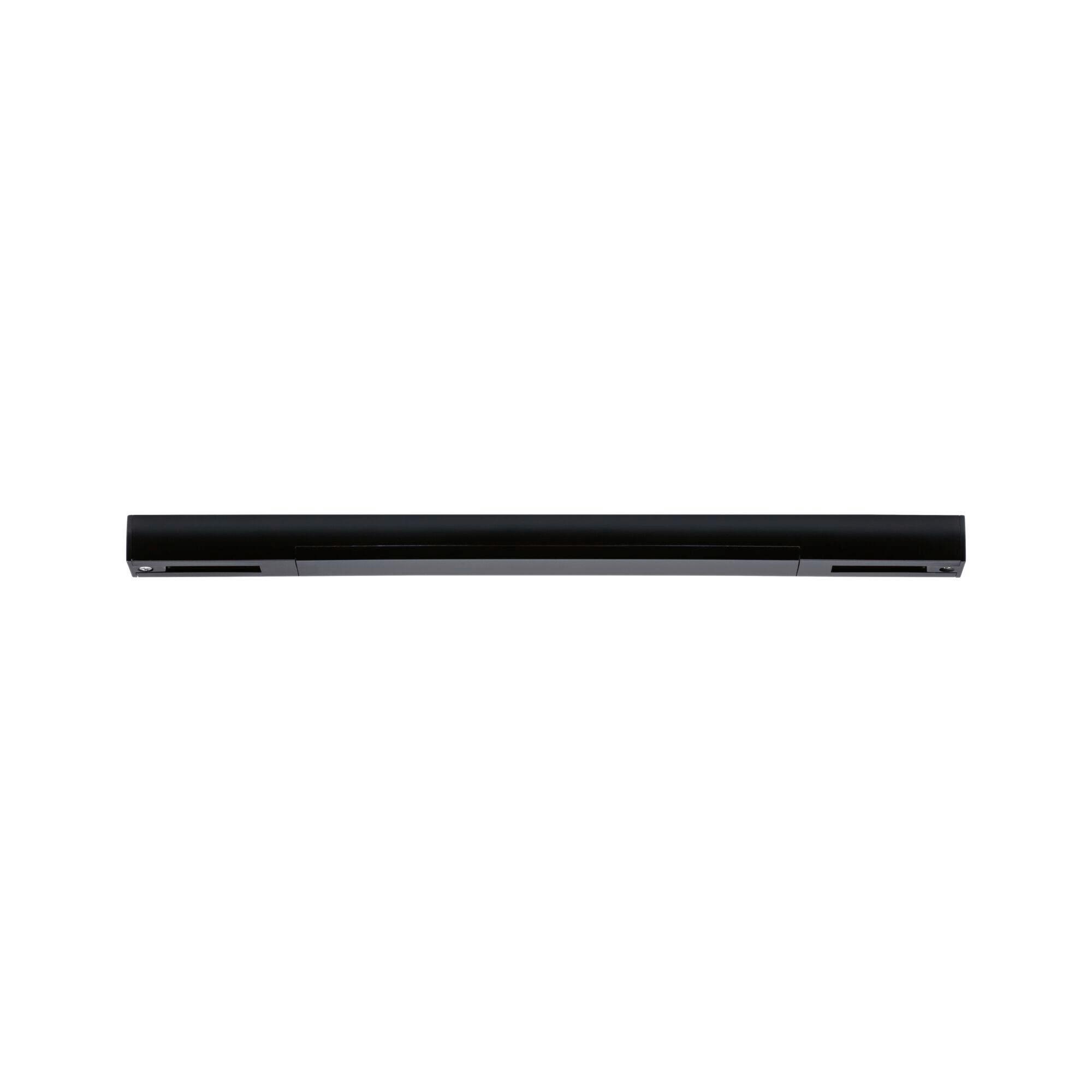 Schienensystem-Einspeiser 95669 Urail Zb Mittelein. - Schwarz, Basics, Kunststoff (30,4/1,8/2,1cm) - Paulmann