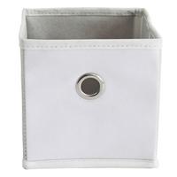 Skládací box PHOEBE -EXT- - bílá, Konvenční, kov/karton (15/15/15cm) - Based