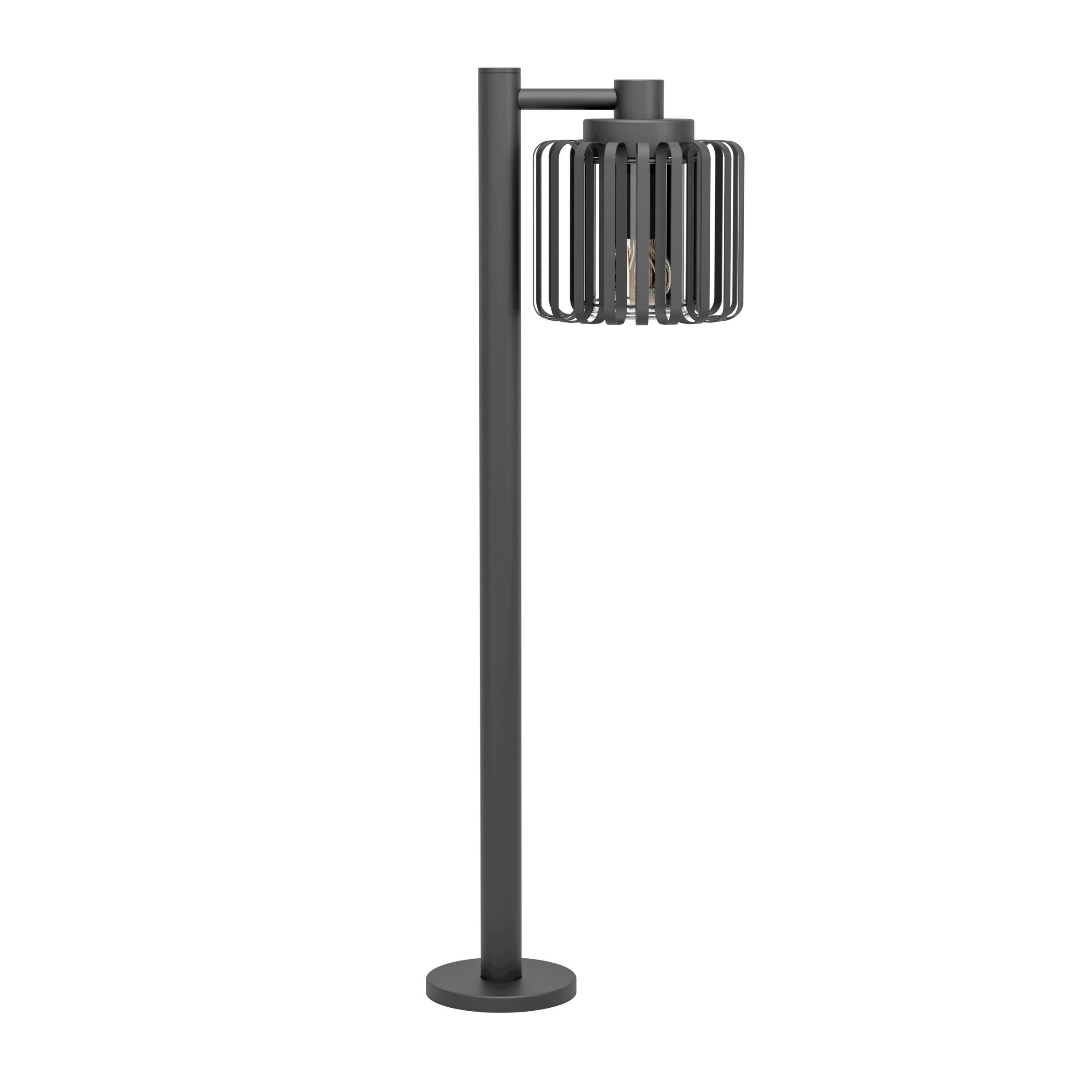 VENKOVNÍ STOJACÍ LAMPA SELINUS - černá/čiré, Design, kov/sklo (29/19/84,5cm) - Eglo