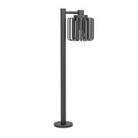 VENKOVNÍ STOJACÍ LAMPA SELINUS - černá/čiré, Design, kov/sklo (29/19/84,5cm) - Eglo