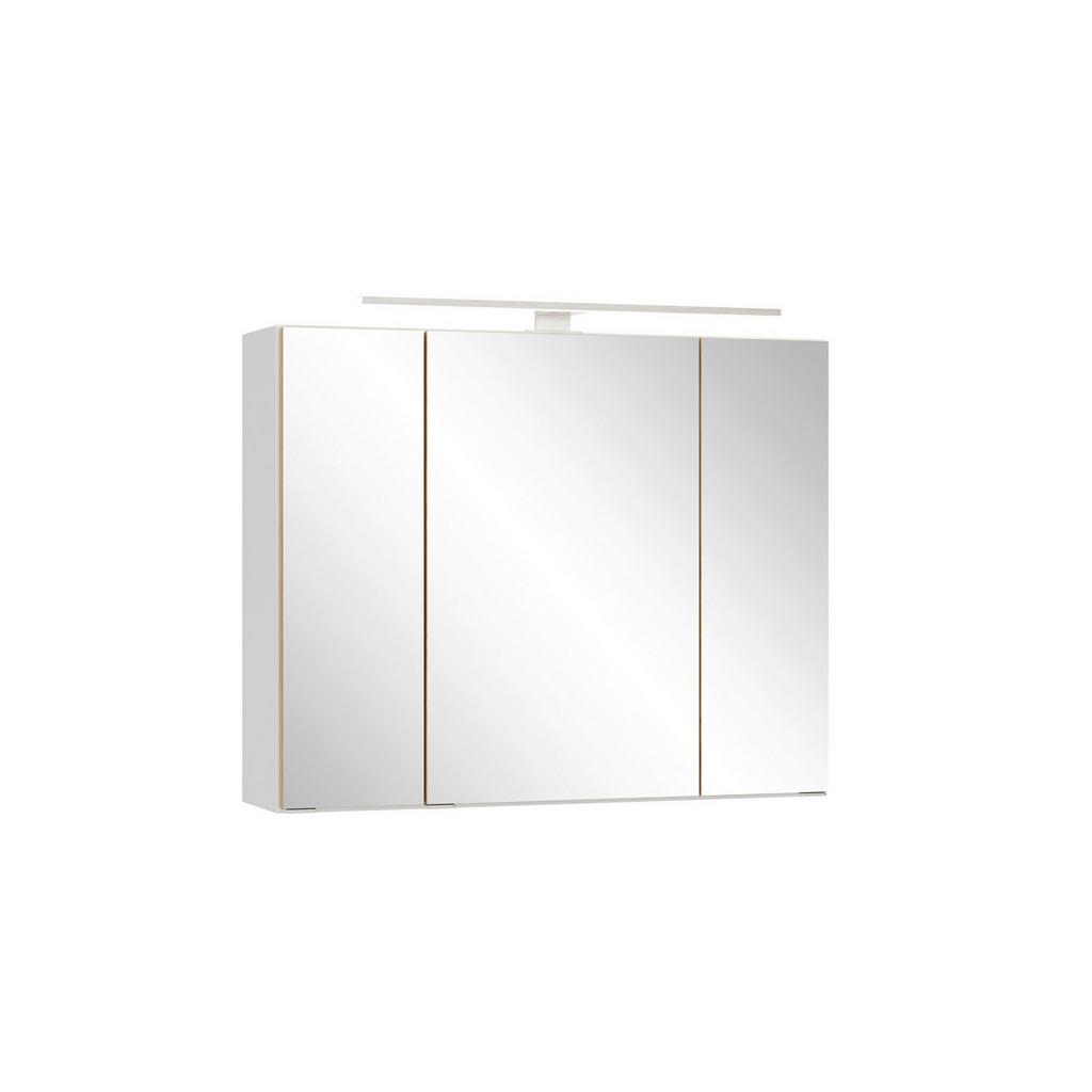 SPIEGELSCHRANK Verona Weiß B: 80cm