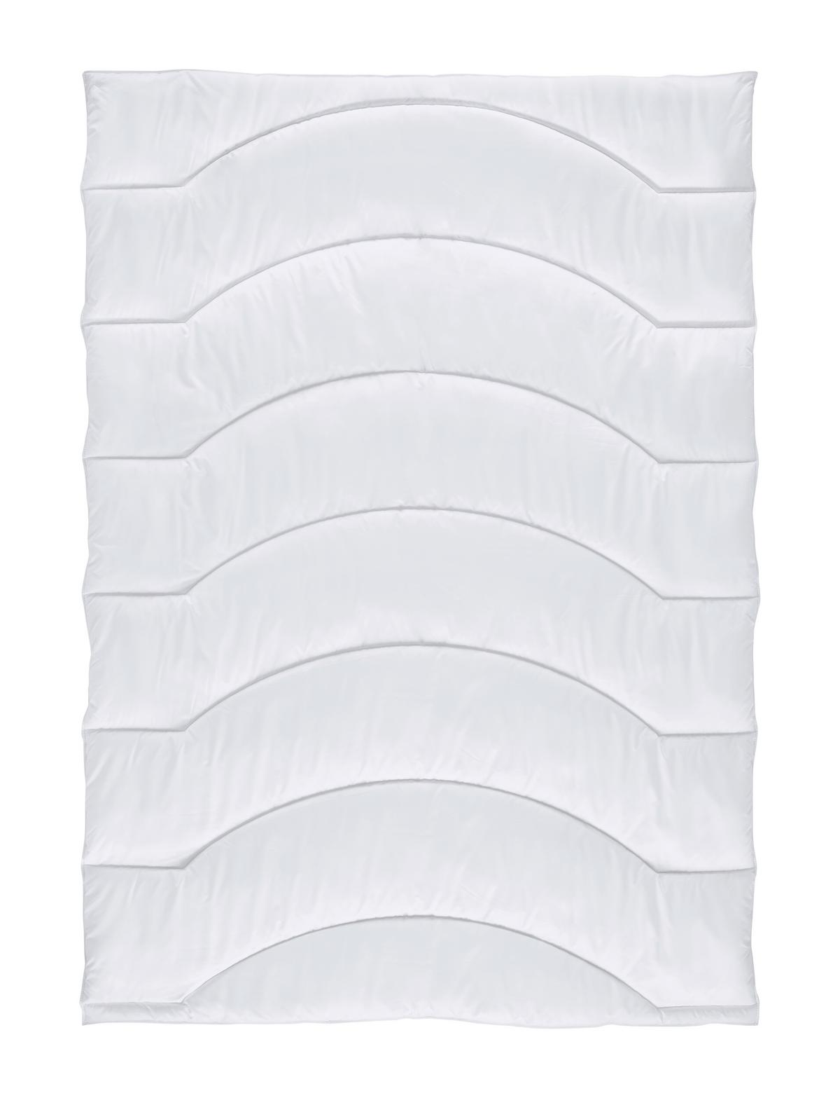 Celoročná prikrývka Vegan micro premium, 140/200cm - biela, textil (140/200cm) - Nadana