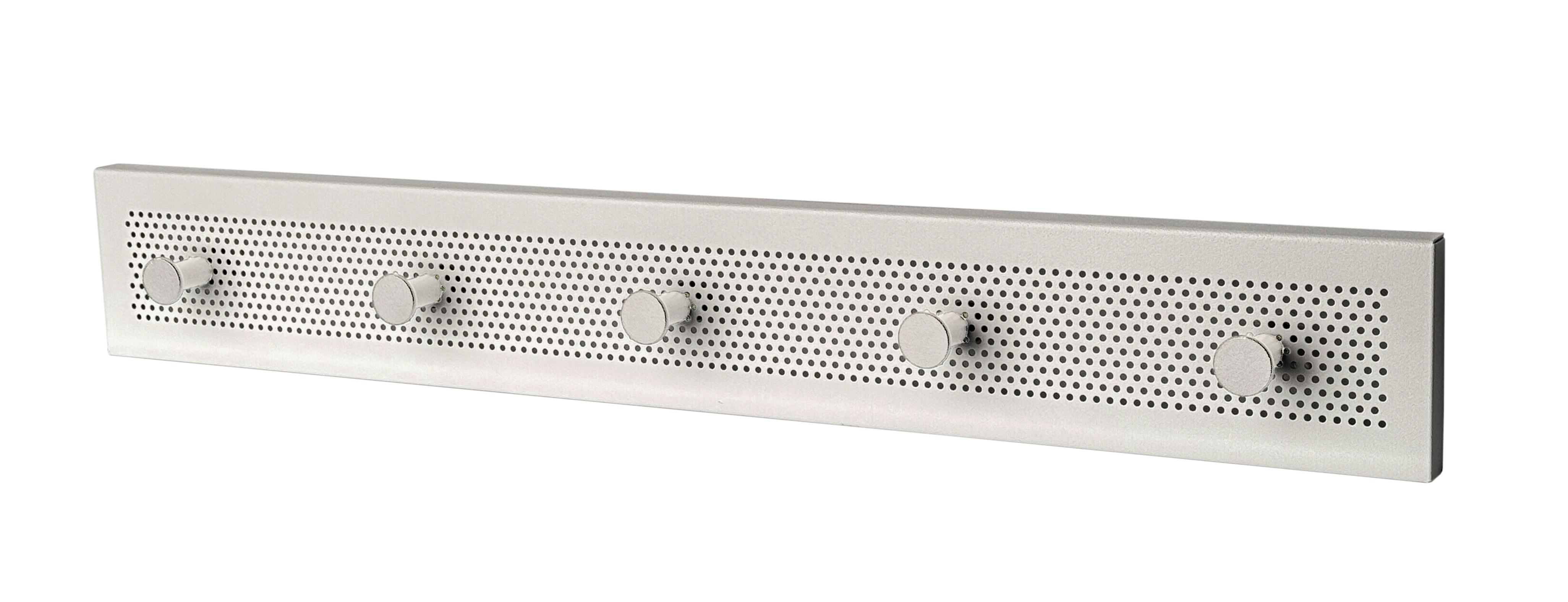 Hakenleiste Pedro 5 Kaschmir B: 57 cm - Kaschmir, Trend, Metall (57/8/4cm)