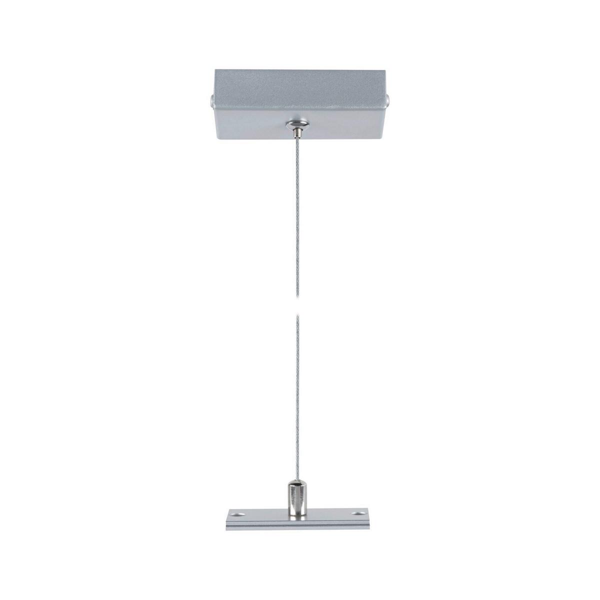 Schienensystem-abhängung Linion Chromfarben B: 8 Cm - Chromfarben, Basics, Metall (4/8/150cm) - Paulmann