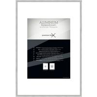 Rám na obrazy Quattro 61/91,5cm - strieborná, Basics, kov (64,3/94,6/2.2cm) - Premium Living