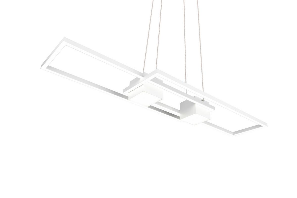 Led-pendelleuchte 347710431 Albany - Weiß, Design, Metall (100/28/150cm) - Trio Leuchten