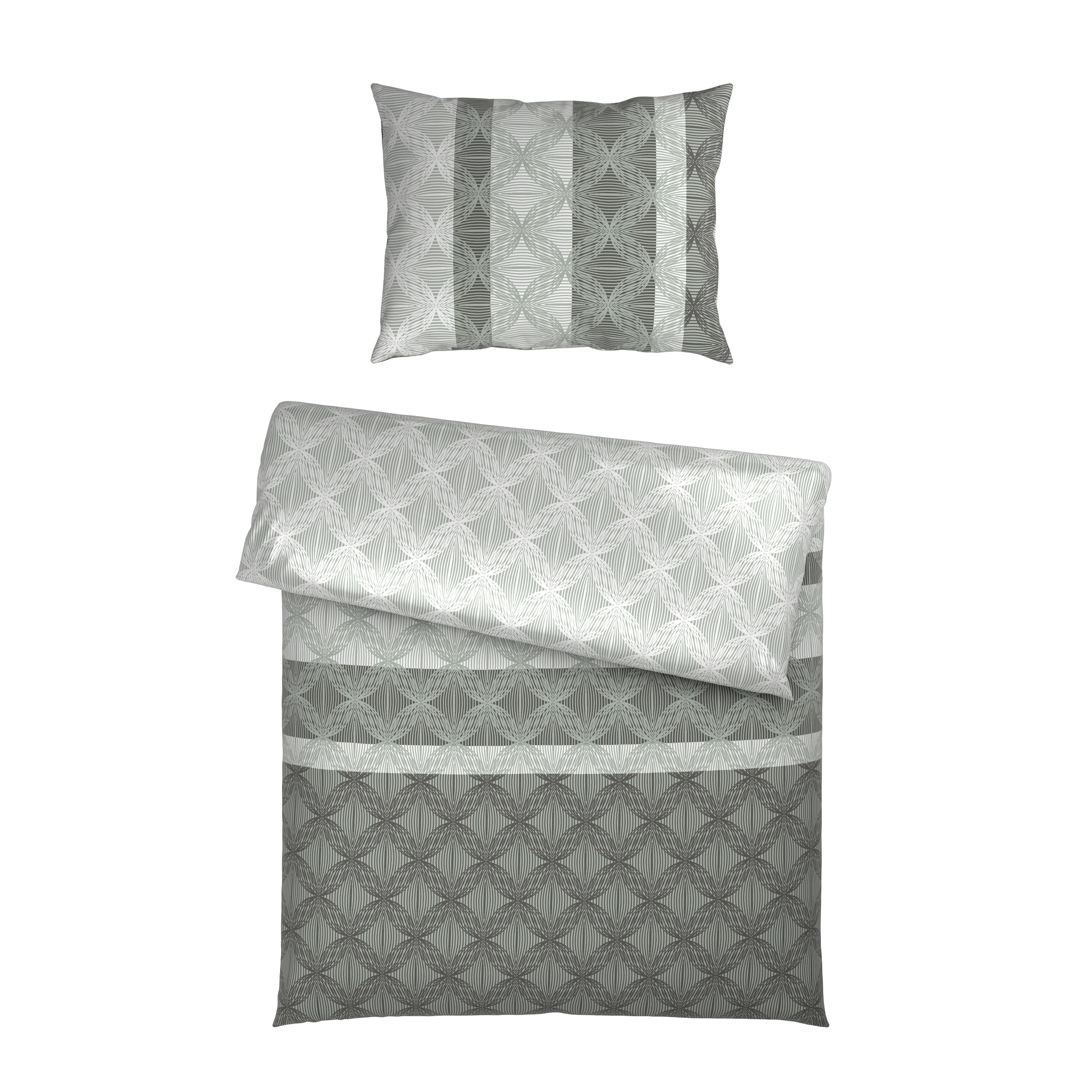 POVLEČENÍ CARLOS - šedá, Moderní, textil (140/200cm) - Mömax