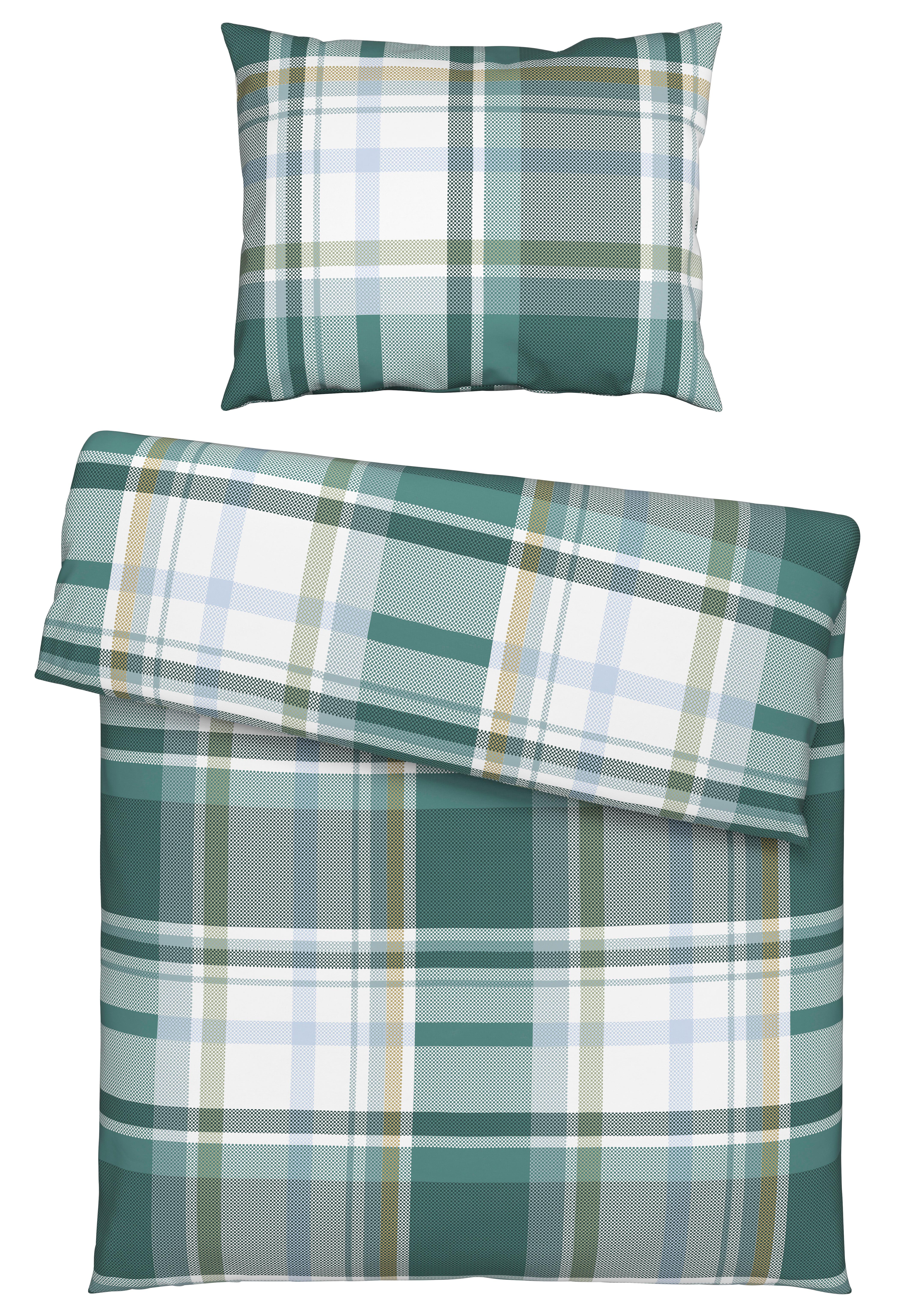Bettwäsche Pia - Grün, ROMANTIK / LANDHAUS, Textil - James Wood