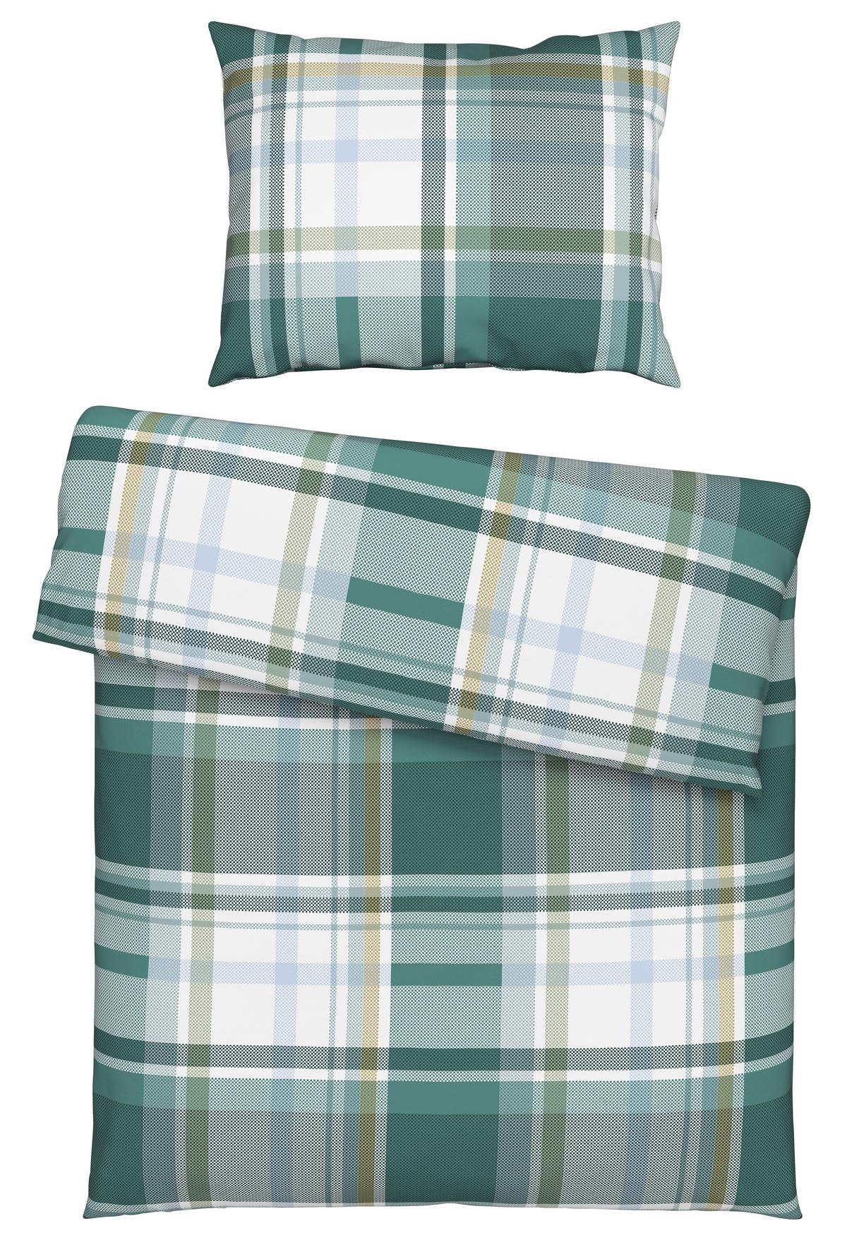 Bettwäsche Pia - Grün, ROMANTIK / LANDHAUS, Textil - James Wood