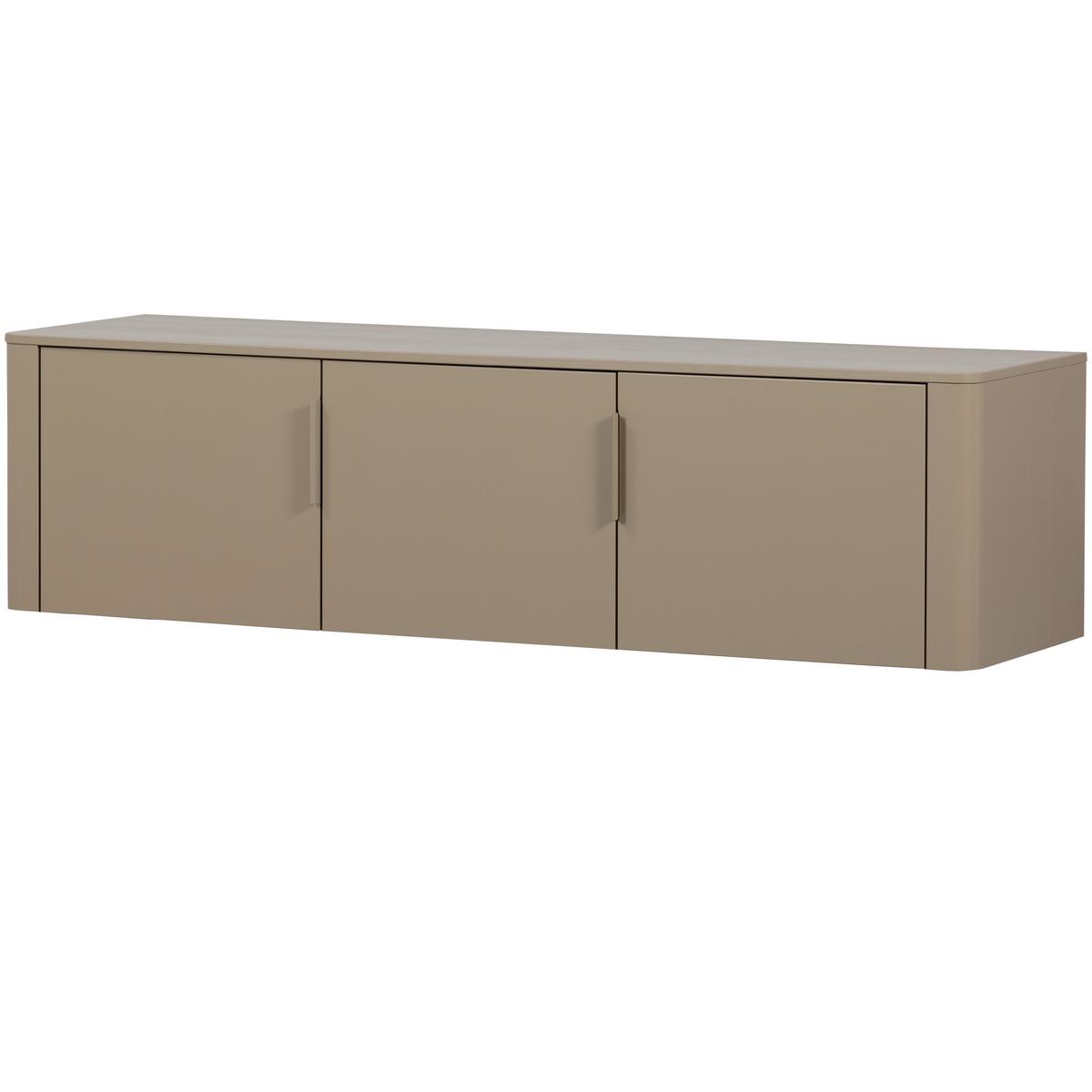 LOWBOARD Gunnar Schlammfarben B: 154cm - Schlammfarben, Design, Holz (154/56/44cm) - Livetastic