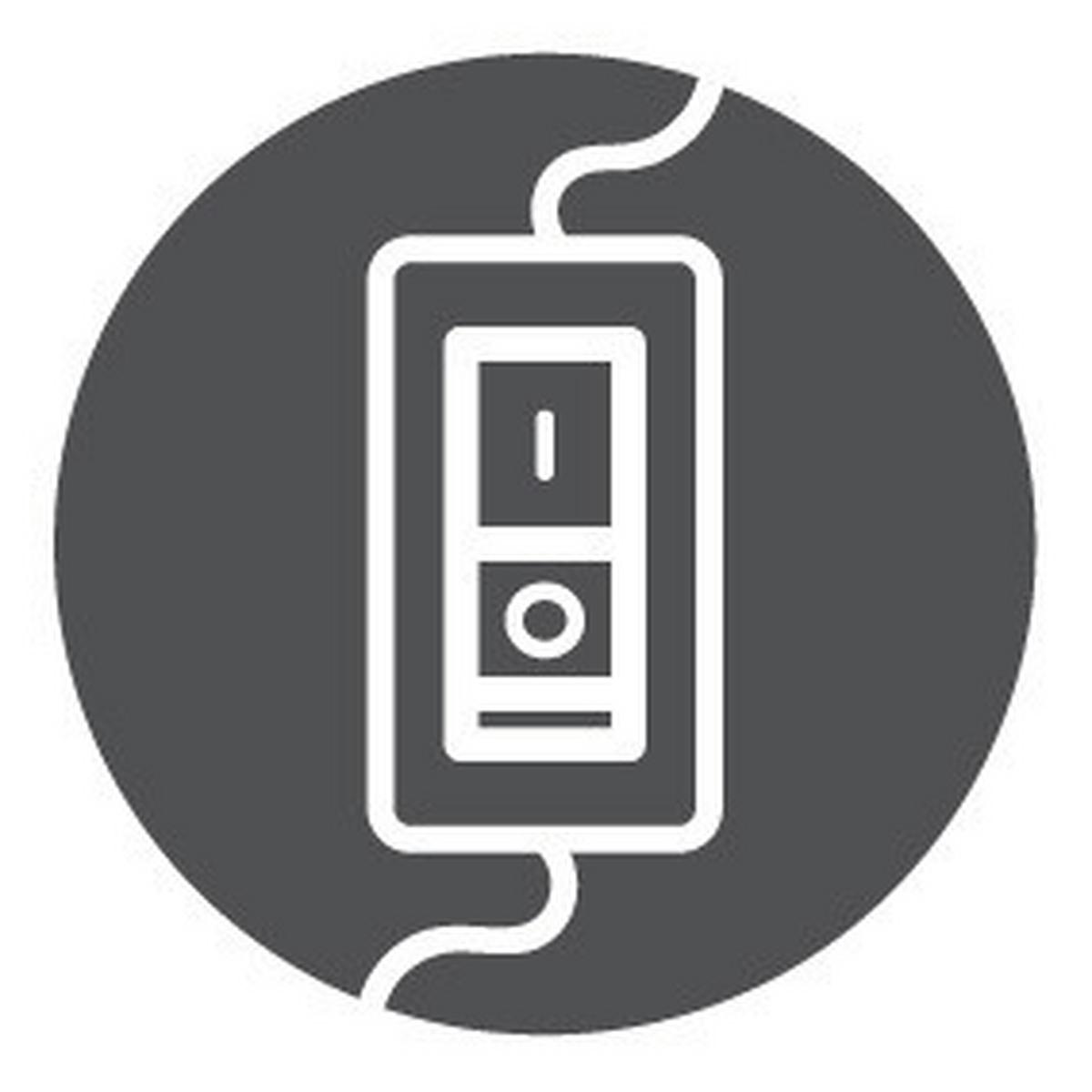 Tischleuchte Tischleuchte 505200112 - Blau, Design, Kunststoff/Textil (24/40cm) - Trio Leuchten