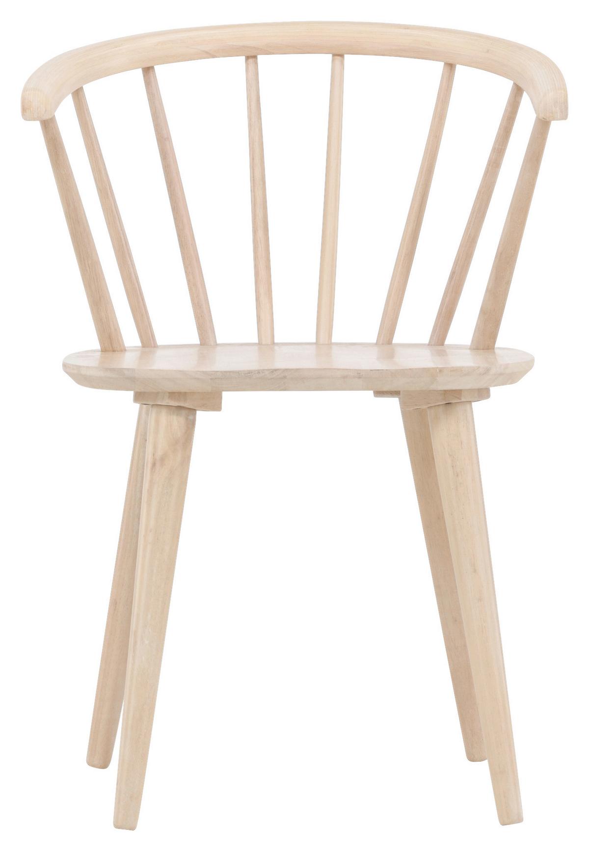 Stuhl-set Bobby - Weiß, Design, Holz (55/75/53cm) - Livetastic
