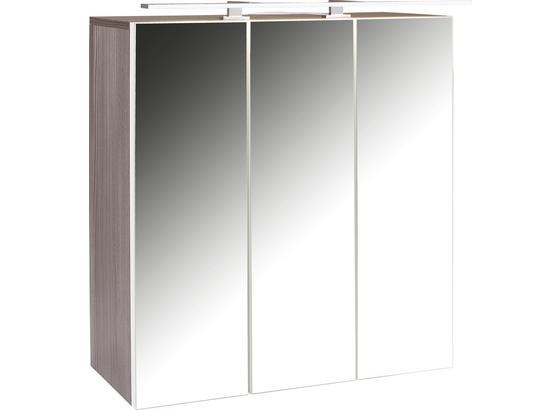 Tükrös Szekrény Avensis - tölgy színű/fehér, modern, faanyagok (75/72/20,5cm) - LUCA BESSONI Tükrös Szekrény Avensis - tölgy színű/fehér, modern, faanyagok (75/72/20,5cm) - LUCA BESSONI