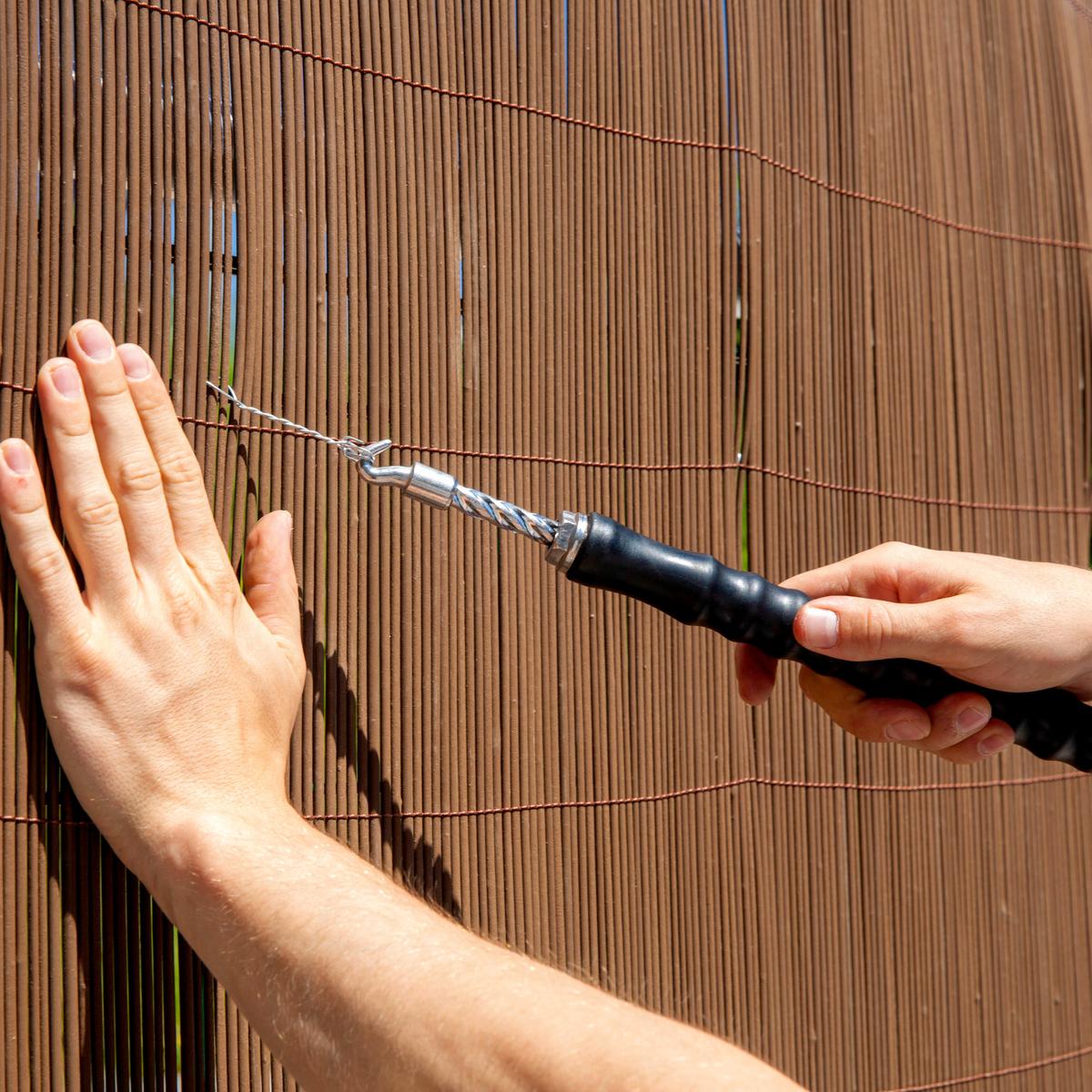 Sichtschutz Mimbre Naturfarben - Naturfarben, Basics, Kunststoff (300/150cm)