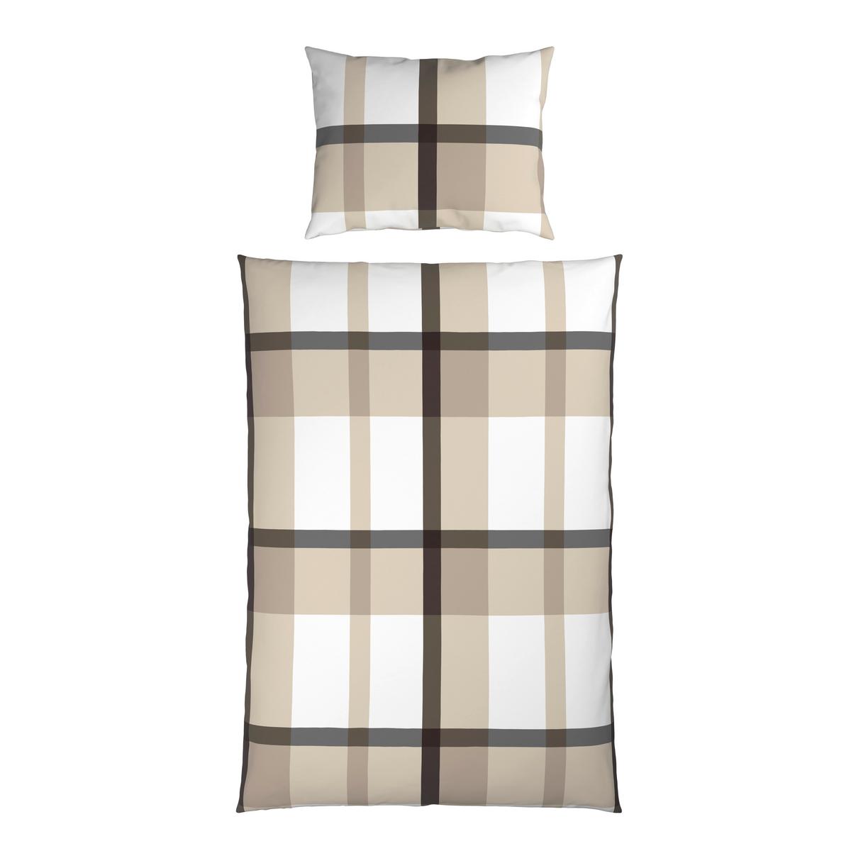 Bettwäsche Motala - Beige, MODERN, Textil - Luca Bessoni
