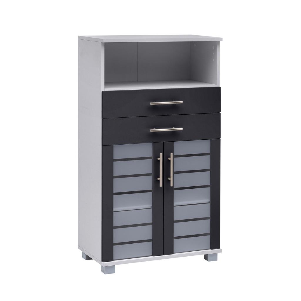 Midischrank Niko Anthr./silberfarben B: 59,8cm