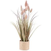 UMELÁ RASTLINA GRASBUSCH I - prírodná farba/zelená, Konventionell, plast/prírodné materiály (44cm) - Modern Living