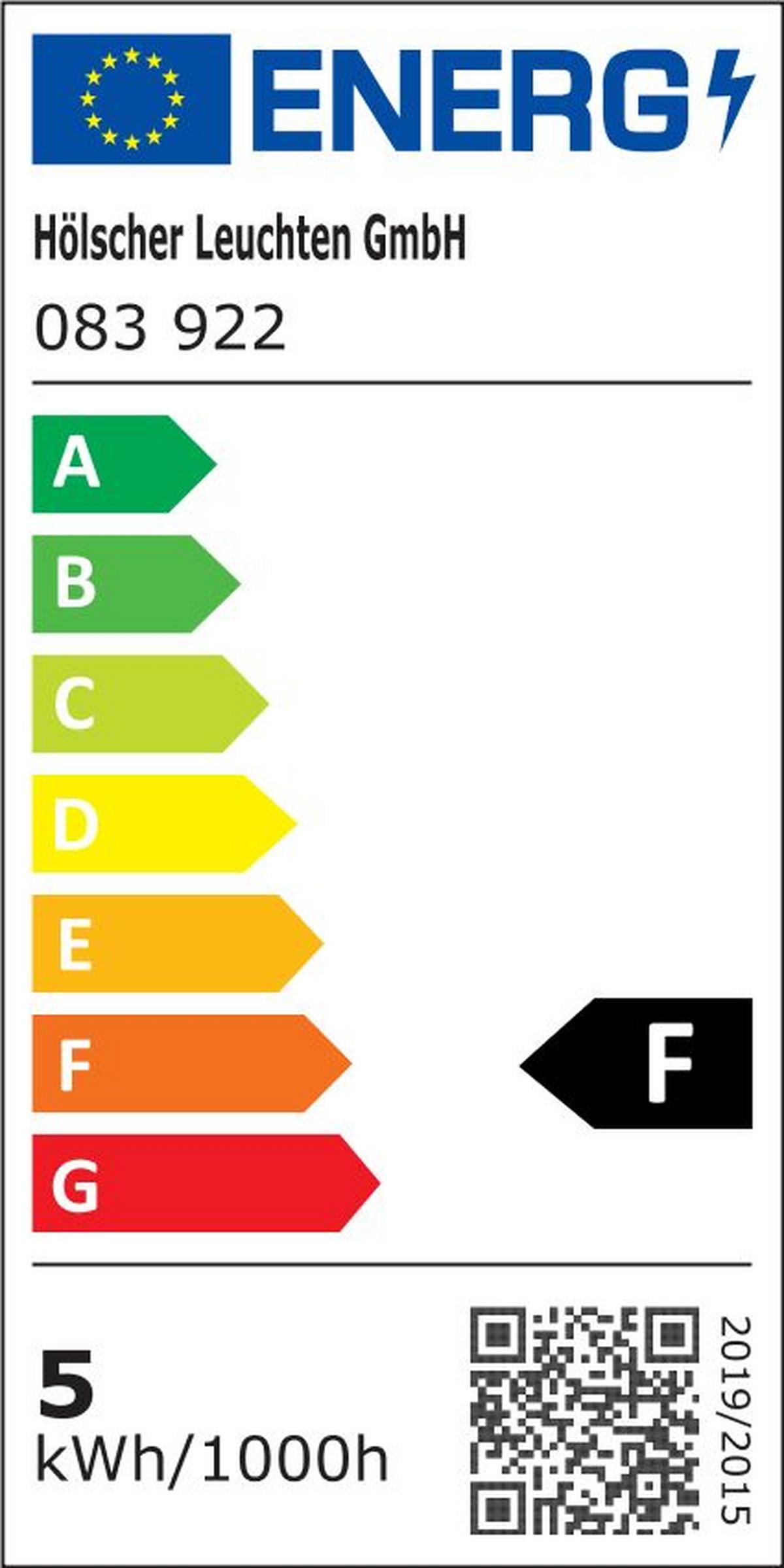 SADA OSVETLENIA VKLAD. POLICE LED-UNIVERSAL - antracitová, Modern, kov/plast (45/1,5/2cm)