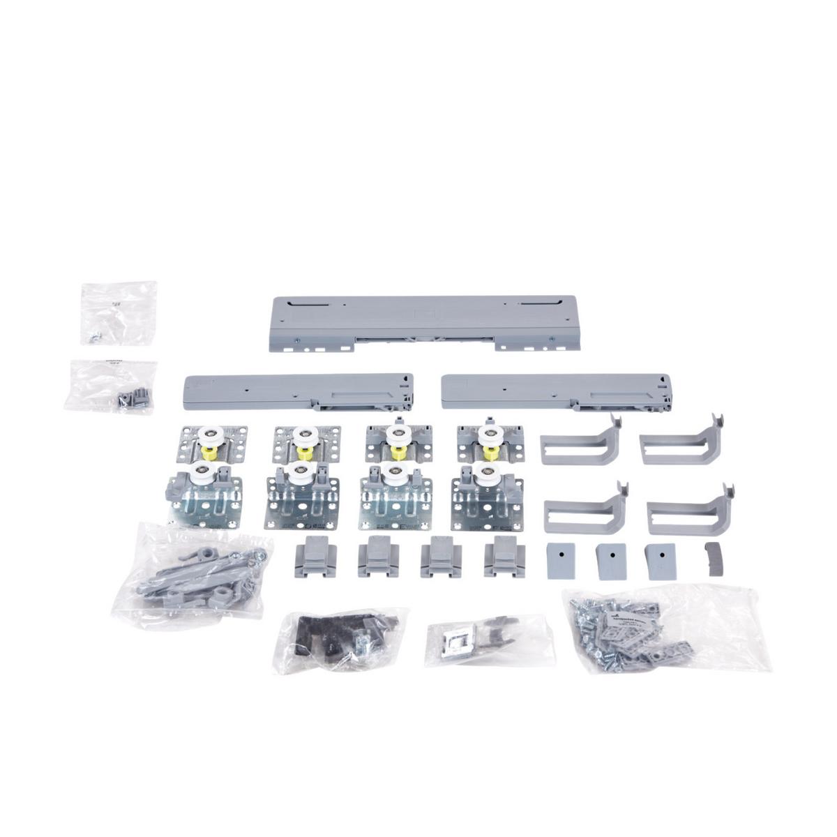 MONTÁŽNÍ BALÍČEK UNIT - barvy chromu, Moderní, kov/plast - Ondega