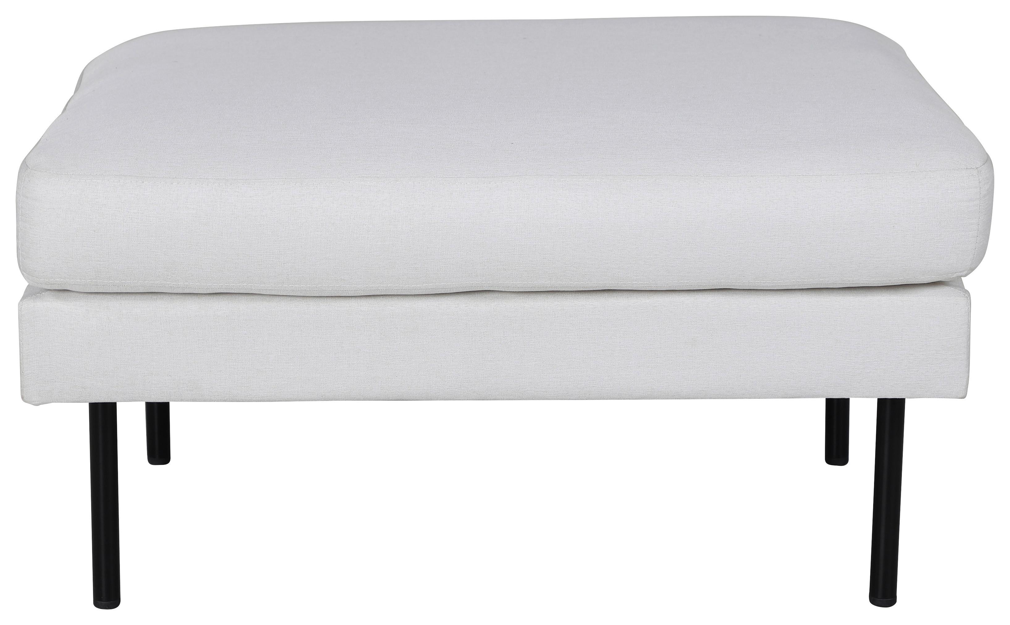 Hocker Zoom - Beige/Schwarz, Design, Kunststoff/Textil (85/47/64cm) - Livetastic