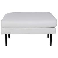 Hocker Zoom - Beige/Schwarz, Design, Kunststoff/Textil (85/47/64cm) - Livetastic