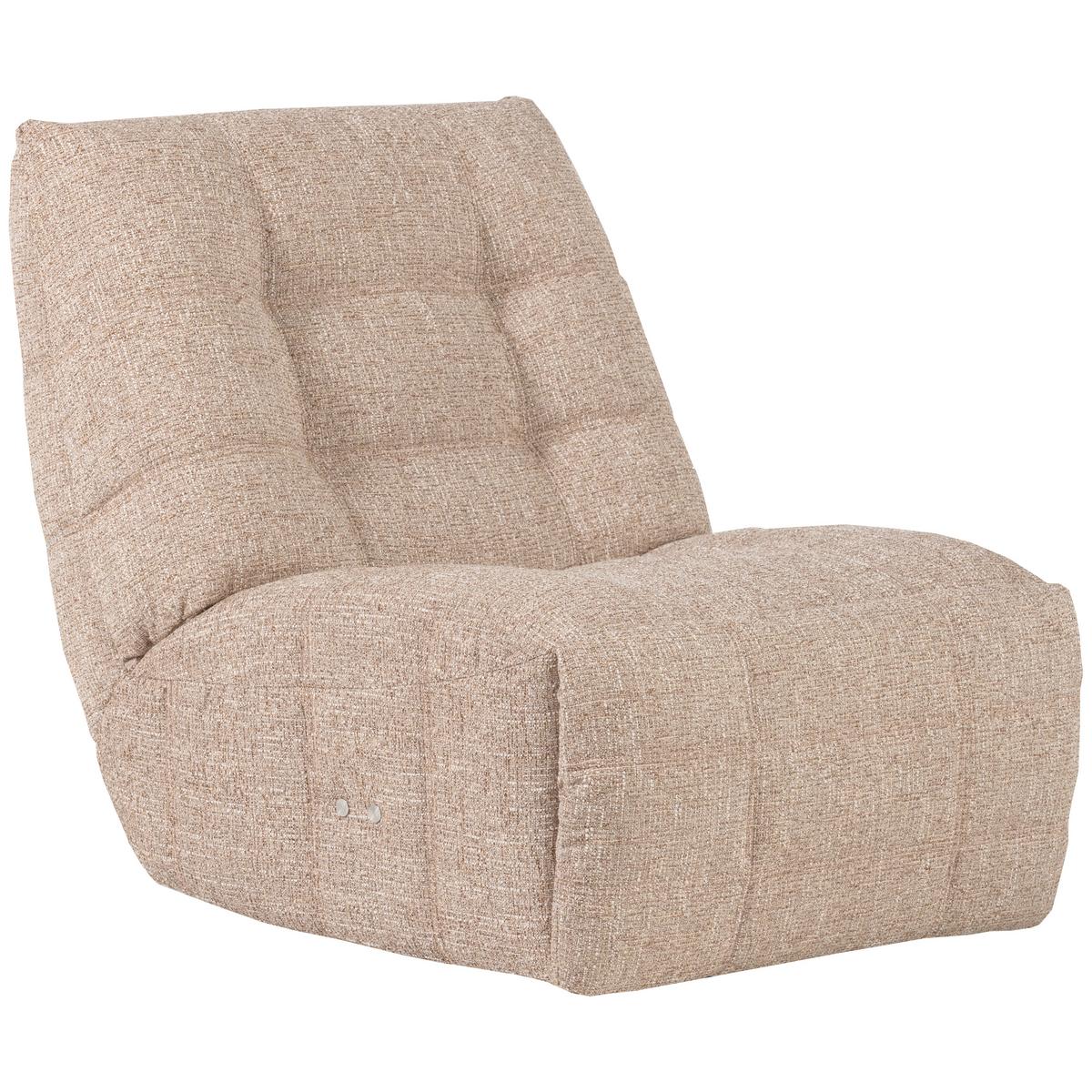 Relaxsessel Hein Naturfarben B: 98cm - Naturfarben, Design, Textil (98/94/83cm) - Livetastic
