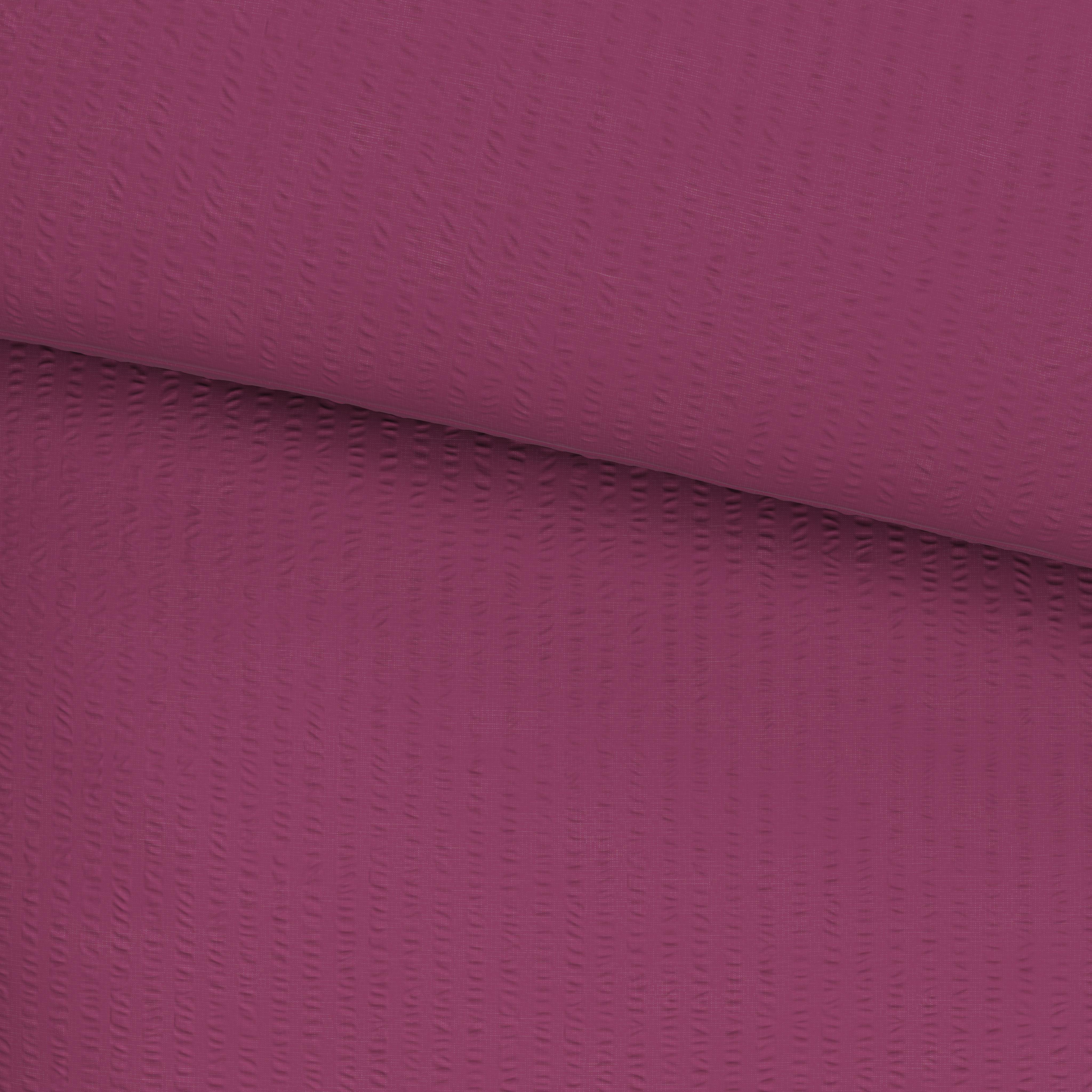 Beere 100% Baumwolle Seersucker  waschbar bis 60C  B/L:ca. 70/90 140/200 cm