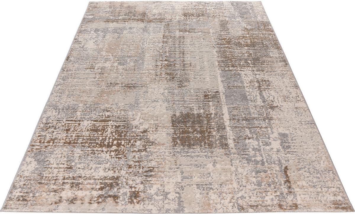 Vintage-Teppich My Salsa - Taupe, Design, Textil (160/230cm) - Obsession