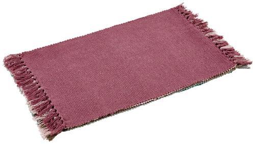 Teppich Vorleger Verschiedene Farben Corner 40x60 Cm - Beige/Rot, KONVENTIONELL, Textil (40/60cm) - Ondega