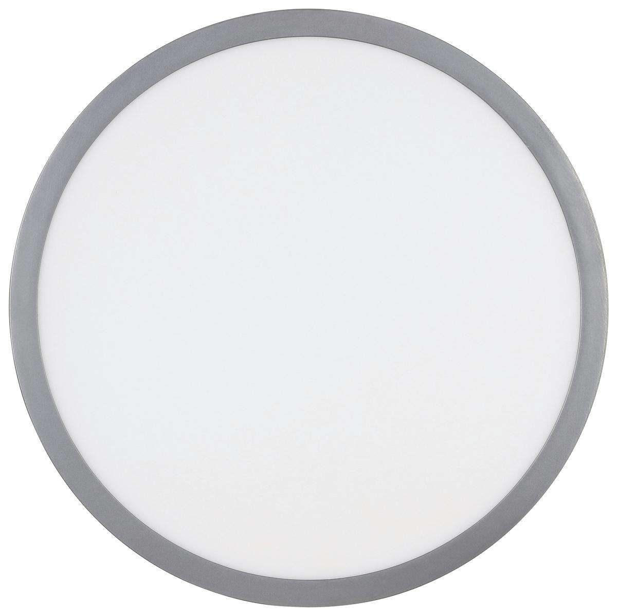 STROPNÍ LED SVÍTIDLO IMO - bílá/barvy stříbra, Romantický / Rustikální, kov/plast (40/5cm) - Modern Living