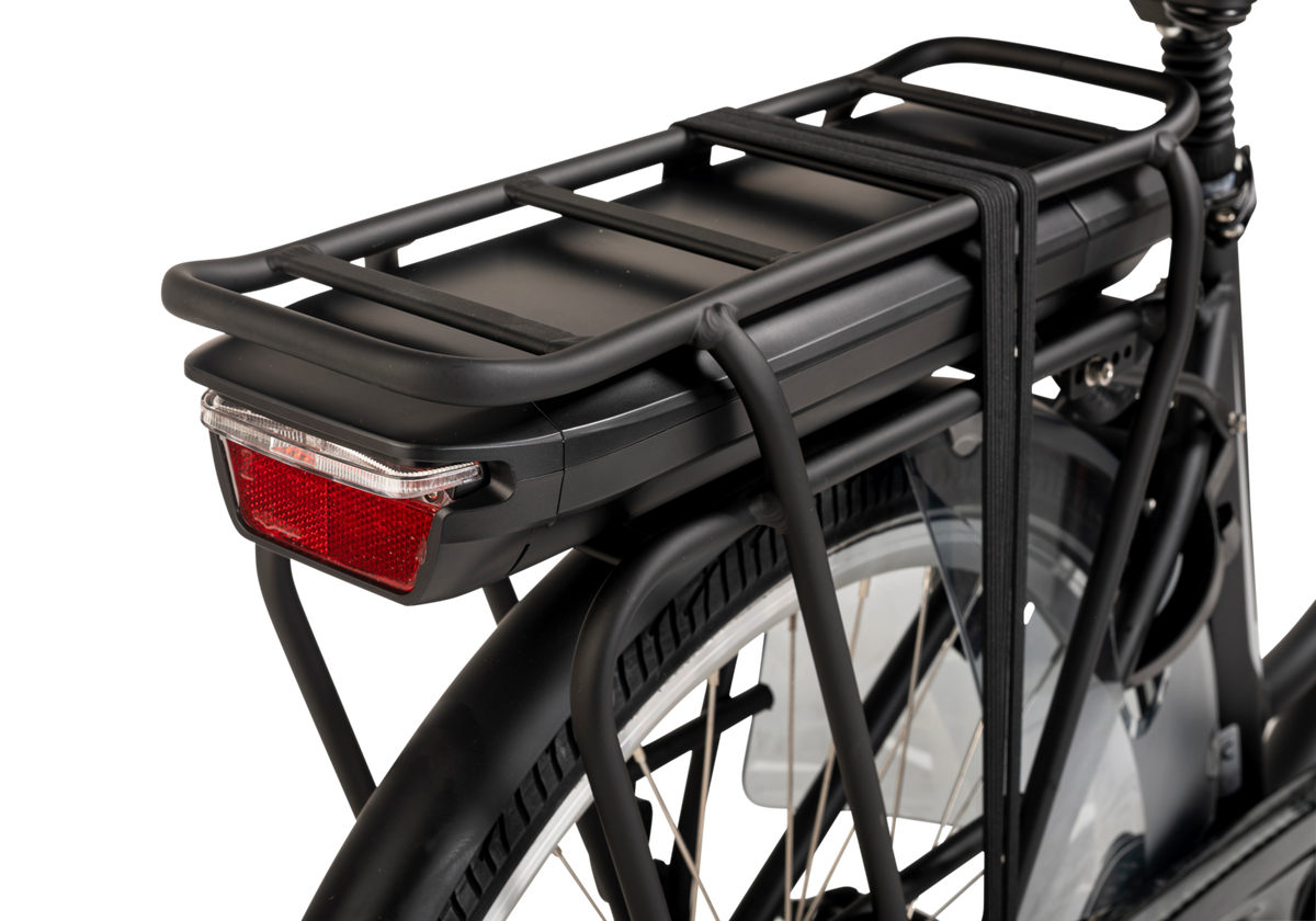 E-Bike City Damen Vogue Basic 28 Zoll, 120 km - Schwarz, Basics, Metall (180/70/100cm)