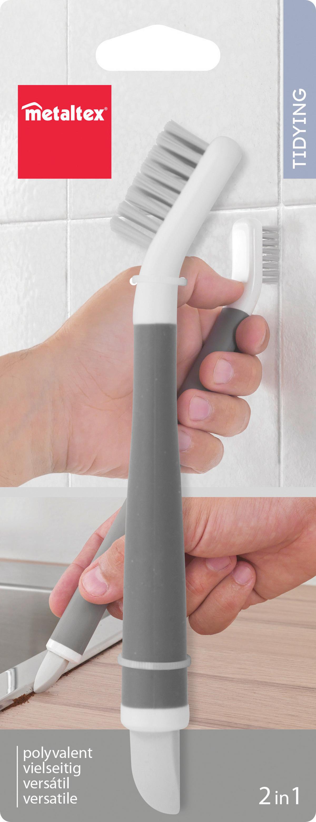 Tisztítókefe 297606 - műanyag (2/18/2cm) - Metaltex